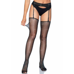Leg Avenue - Ensemble Porte-Jarretelles Et Bas Taille Unique